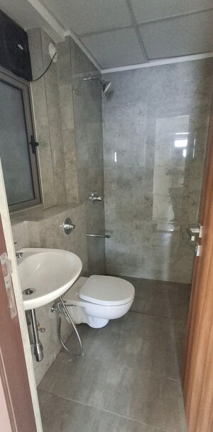 Bathroom in 1 BHK Apartment at Sheth Irene, Malad West – for Rent