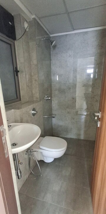 Bathroom in 1 BHK Apartment at Sheth Irene, Malad West – for Rent