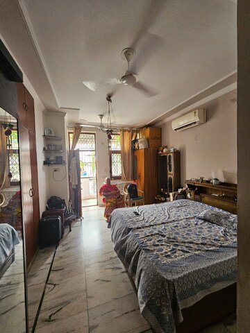 Bedroom in 4 BHK Builder Floor at Saket – for Rent