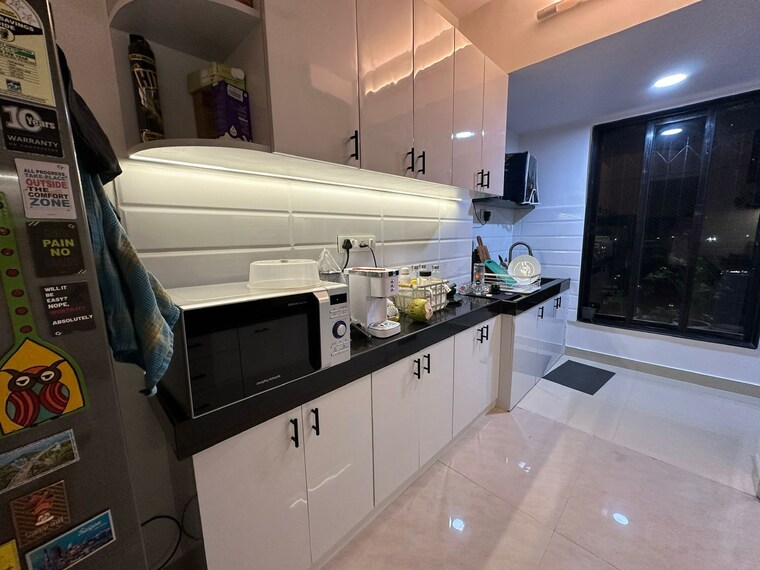 Kitchen, vastu-tower 3 Bedroom 1200 Sq.Ft. Apartment In Malad West Mumbai 9557648