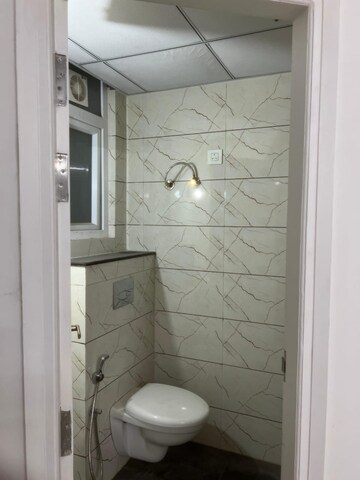 Bathroom in 3 BHK Apartment at Lake View Complex, Dhakoli – for Rent