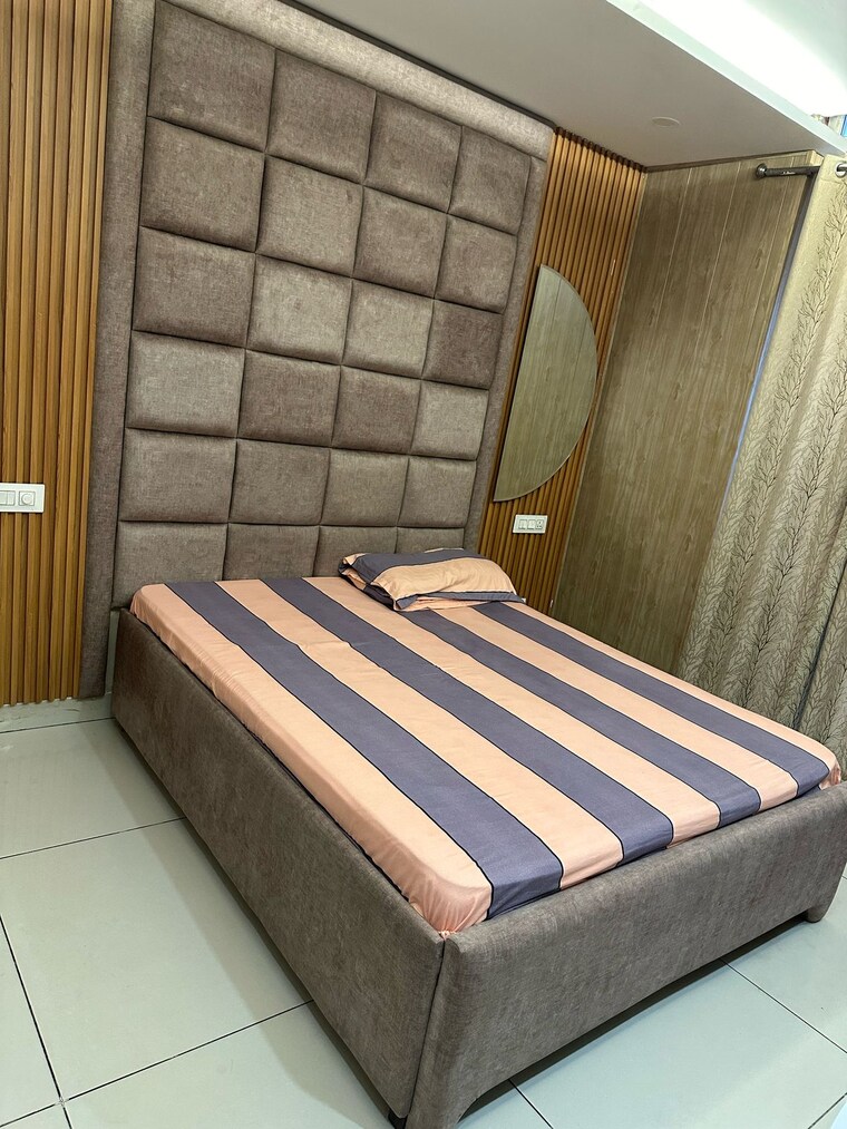 Bedroom, motia-blue-ridge 3 Bedroom 1800 Sq.Ft. Apartment In Dhakoli Zirakpur 9557678