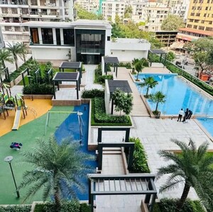 Balcony in 2 BHK Apartment at Rajesh Raj Infinia, Malad West – for Rent