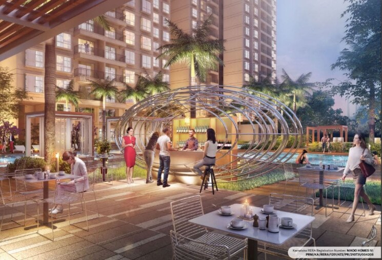 Exterior View, bhartiya-garden-estate 3 Bedroom 1600 Sq.Ft. Apartment In Navarathna Agrahara Bangalore 9557735