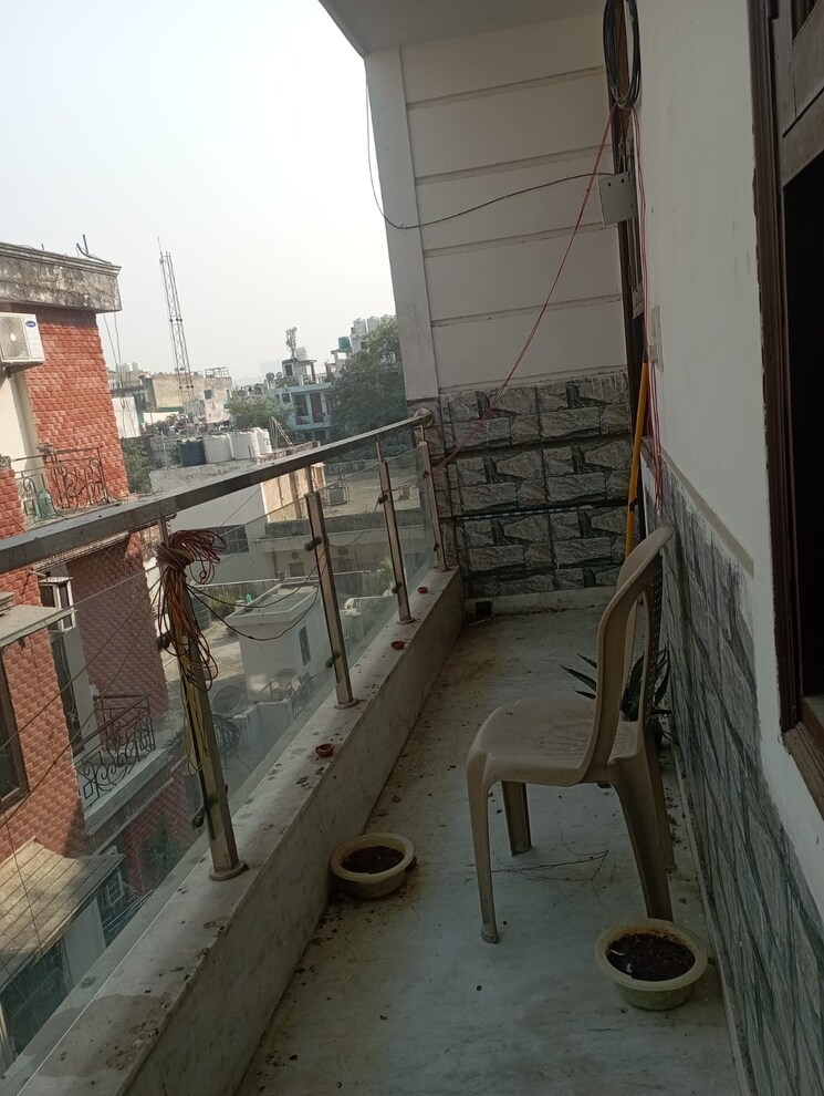 Balcony, saket 3 Bedroom 1200 Sq.Ft. Builder Floor In Saket Delhi 9557743