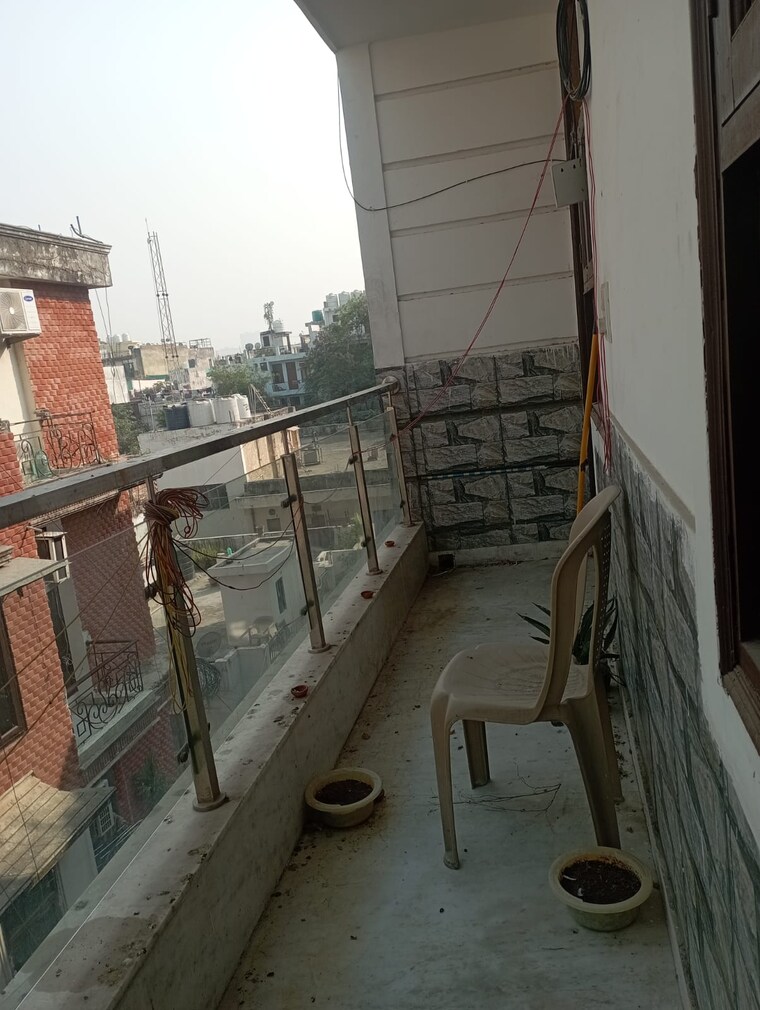 Balcony, saket 3 Bedroom 1200 Sq.Ft. Builder Floor In Saket Delhi 9557743