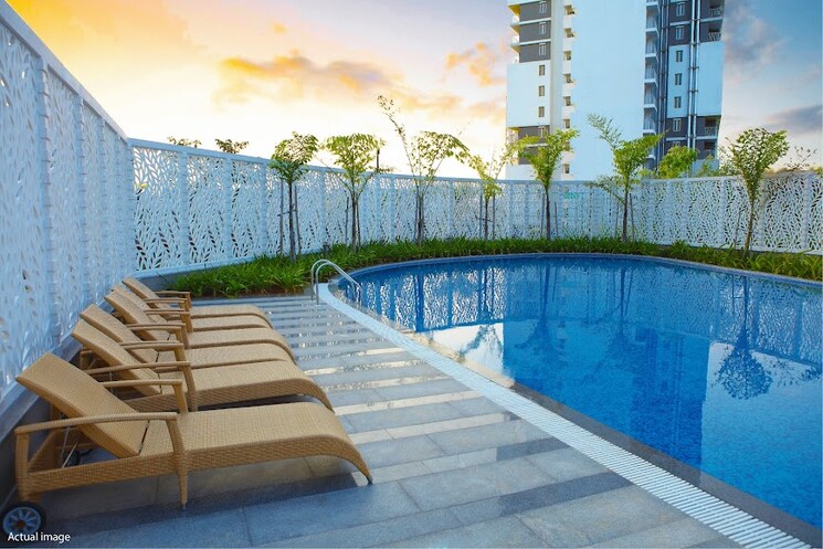 Swimming Pool, tata-ariana 2 Bedroom 1099 Sq.Ft. Apartment In Kalinga Vihar Bhubaneswar 9557811