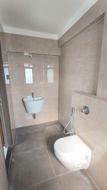 Bathroom in 2 BHK Apartment at Louisandra Apartment, Dadar West – for Rent