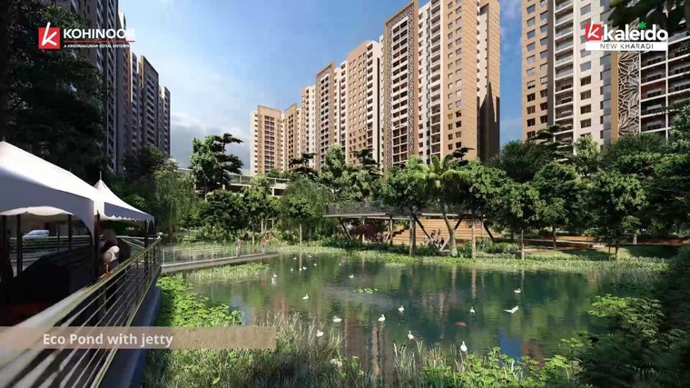 Exterior View, kohinoor-kaleido 2 Bedroom 767 Sq.Ft. Apartment In Kharadi Pune 9557827