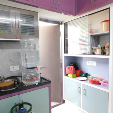 Kitchen in 2 BHK Builder Floor at Manikonda – for Rent