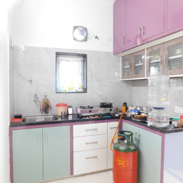 Kitchen in 2 BHK Builder Floor at Manikonda – for Rent