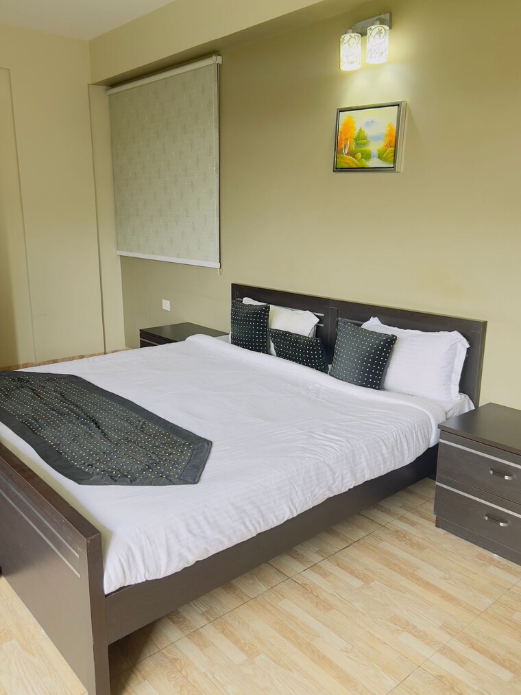 Bedroom, vasant kunj 2 Bedroom 1000 Sq.Ft. Builder Floor In Vasant Kunj Delhi 9557894