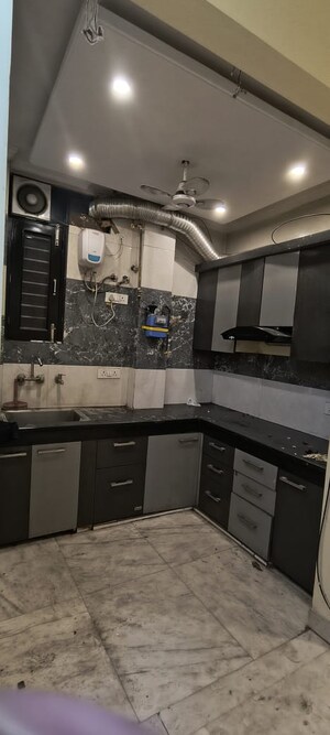 Kitchen in 3 BHK Apartment at Malviya Nagar – for Rent