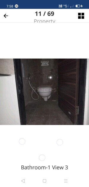 Bathroom in 1 BHK Apartment at Wadhwani Sai Paradise, Punawale – for Rent