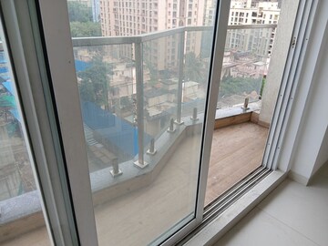 Balcony in 3 BHK Apartment at Soham Crystal Spires, Thane West – for Rent