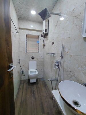 Bathroom in 2 BHK Apartment at Acme Enclave, Malad West – for Rent