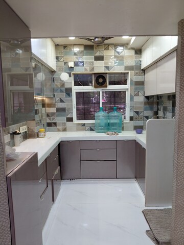 Kitchen in 2 BHK Apartment at Acme Enclave, Malad West – for Rent