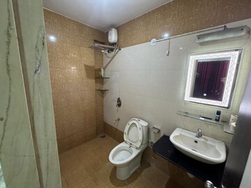 Bathroom in 3 BHK Apartment at Sai Siddhi CHS Kharghar, Kharghar Sector 18 – for Rent