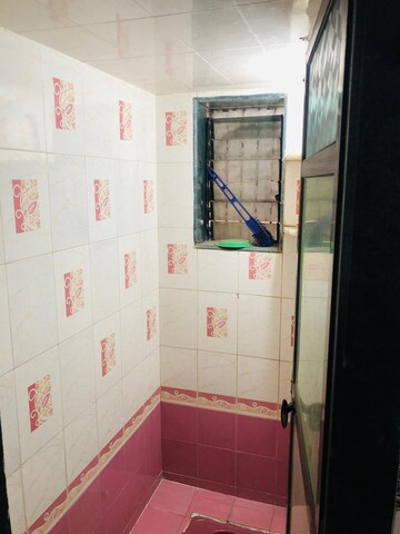 Bathroom in 1 BHK Apartment at Shri Kedarnath CHS, Kalyan West – for Rent