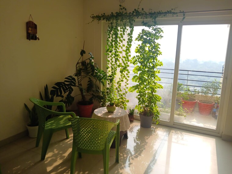 Living Room, pardos-okas-enclave 3 Bedroom 1500 Sq.Ft. Apartment In Sushant Golf City Lucknow 9558142