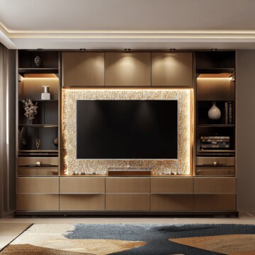 Furnished Amenities in 4 BHK Apartment at Vanrai Shree CHS, Goregaon East – for Rent