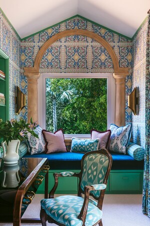 Living Room in 4 BHK Apartment at Mhada Vanrai Colony, Goregaon East – for Rent