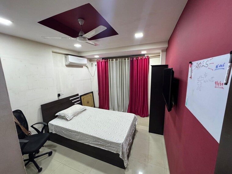 Bedroom, mesacon-bliss 3.5 Bedroom 2000 Sq.Ft. Apartment In Vile Parle West Mumbai 9558154
