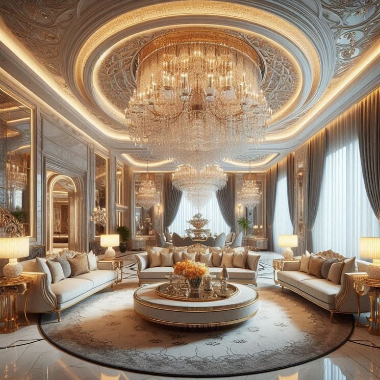 Living Room, mhada-vanrai-colony 4 Bedroom 2300 Sq.Ft. Apartment In Goregaon East Mumbai 9558163