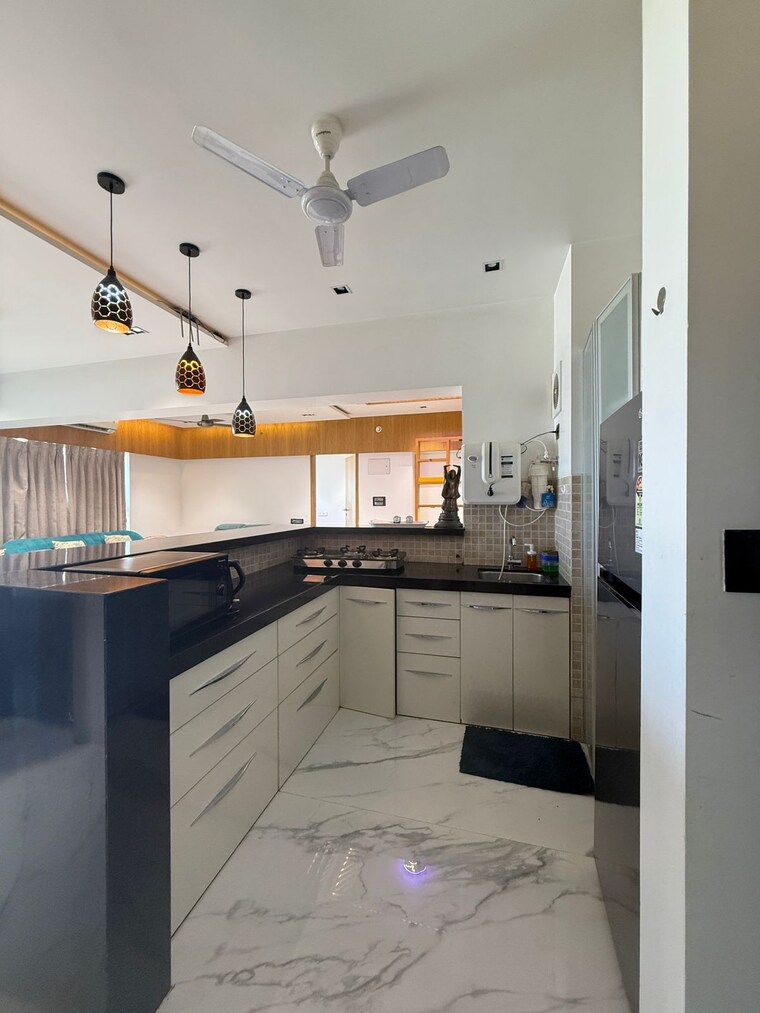 Kitchen, lodha-belmondo 1 Bedroom 711 Sq.Ft. Apartment In Gahunje Pune 9558164