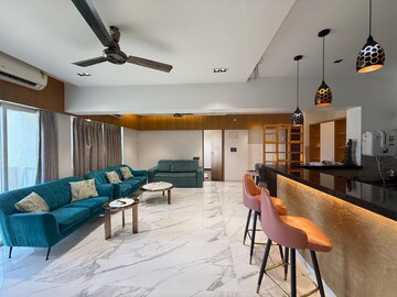 Living Room in 1 BHK Apartment at Lodha Belmondo, Gahunje – for Sale