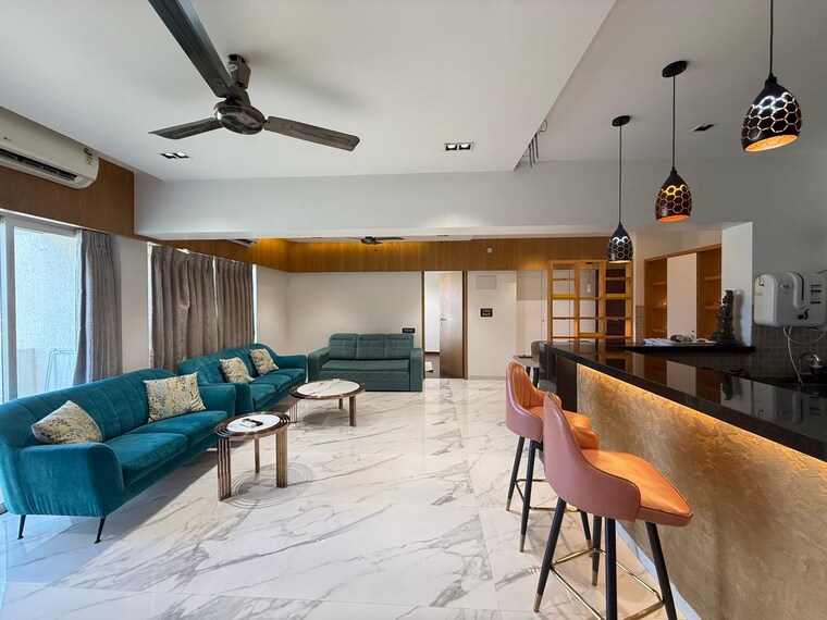 Living Room, lodha-belmondo 1 Bedroom 711 Sq.Ft. Apartment In Gahunje Pune 9558164