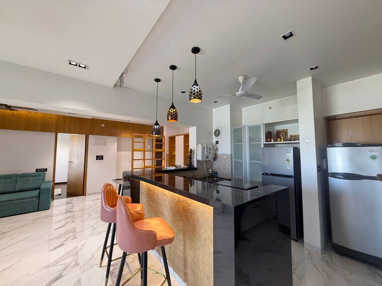 Kitchen, lodha-belmondo 1 Bedroom 711 Sq.Ft. Apartment In Gahunje Pune 9558164