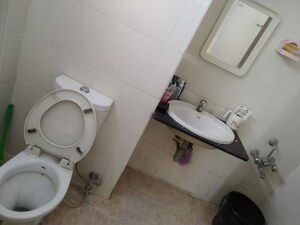 Bathroom in 3 BHK Apartment at Malaysian Township, Kukatpally – for Rent