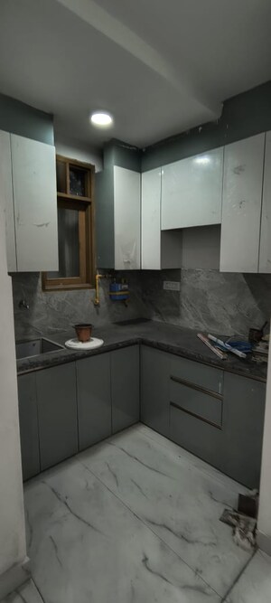 Kitchen in 3 BHK Builder Floor at Malviya Nagar – for Sale