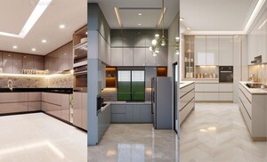 Staircase in 4 BHK Apartment at Vanrai Shree CHS, Goregaon East – for Rent