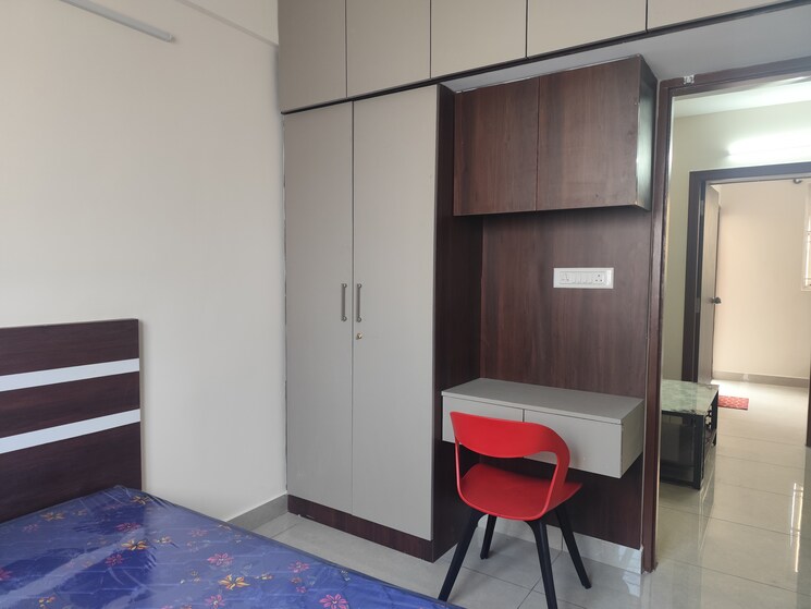 Bedroom, btm layout 2 Bedroom 1000 Sq.Ft. Apartment In Btm Layout Bangalore 9558181