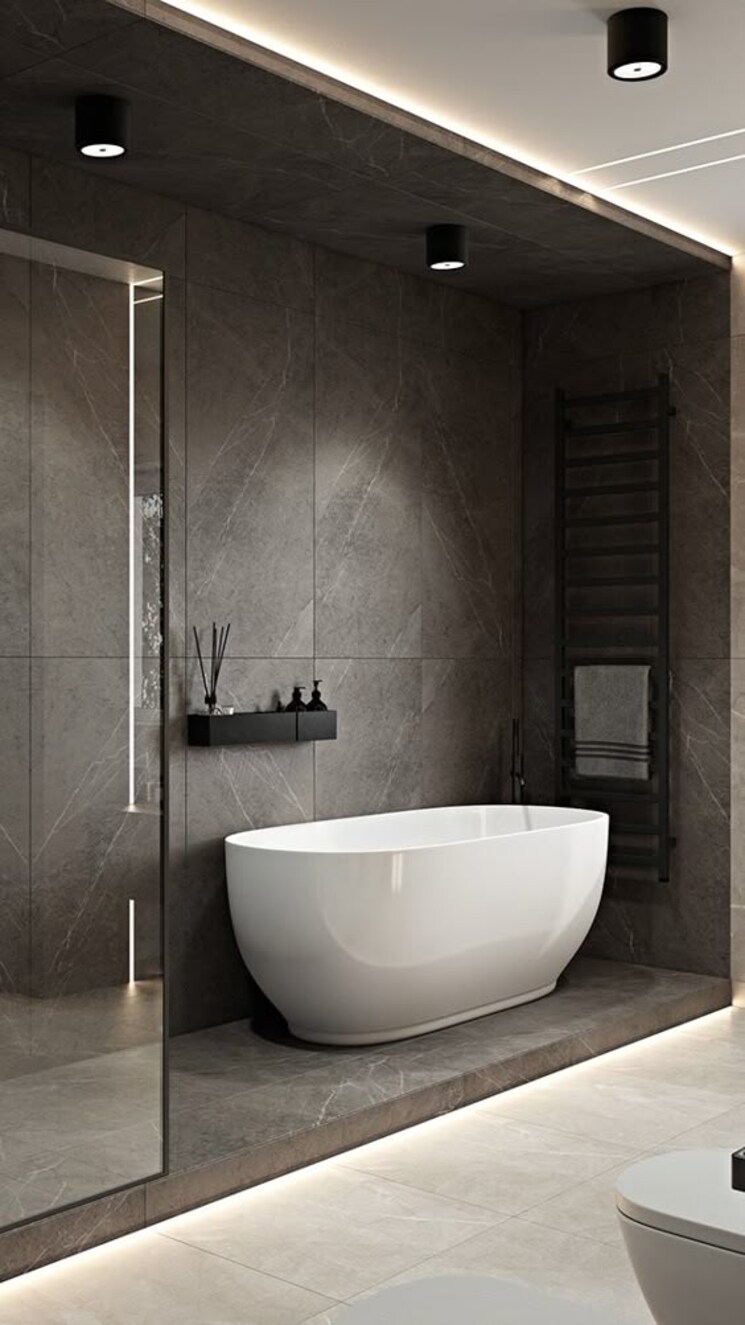 Bathroom, godrej-trilogy 3 Bedroom 1700 Sq.Ft. Apartment In Worli Mumbai 9558230