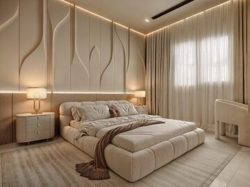 Bedroom in 3 BHK Apartment at Godrej Trilogy, Worli – for Sale