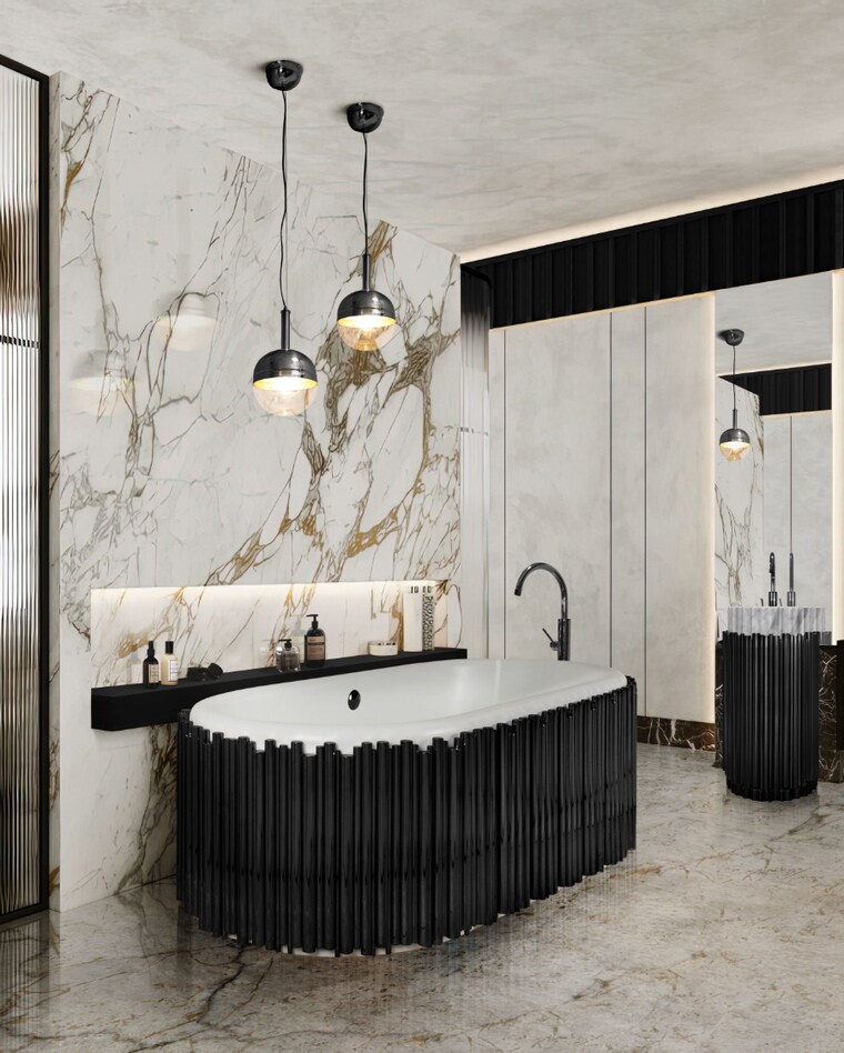 Bathroom, godrej-trilogy 4 Bedroom 1973 Sq.Ft. Apartment In Worli Mumbai 9558234