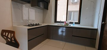 Kitchen in 3 BHK Apartment at Sama Savli Road – for Sale