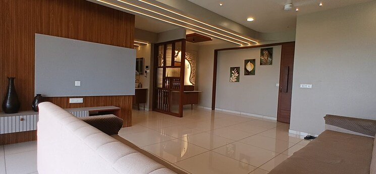 Living Room, sama savli road 3 Bedroom 1800 Sq.Ft. Apartment In Sama Savli Road Vadodara 9558282