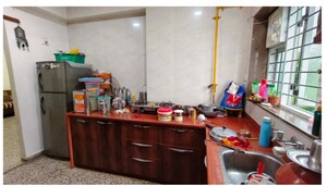 Kitchen in 2 BHK Apartment at Memnagar – for Rent