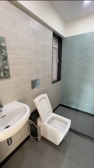 Bathroom in 2 BHK Apartment at Jiten Apartment, Andheri West – for Rent