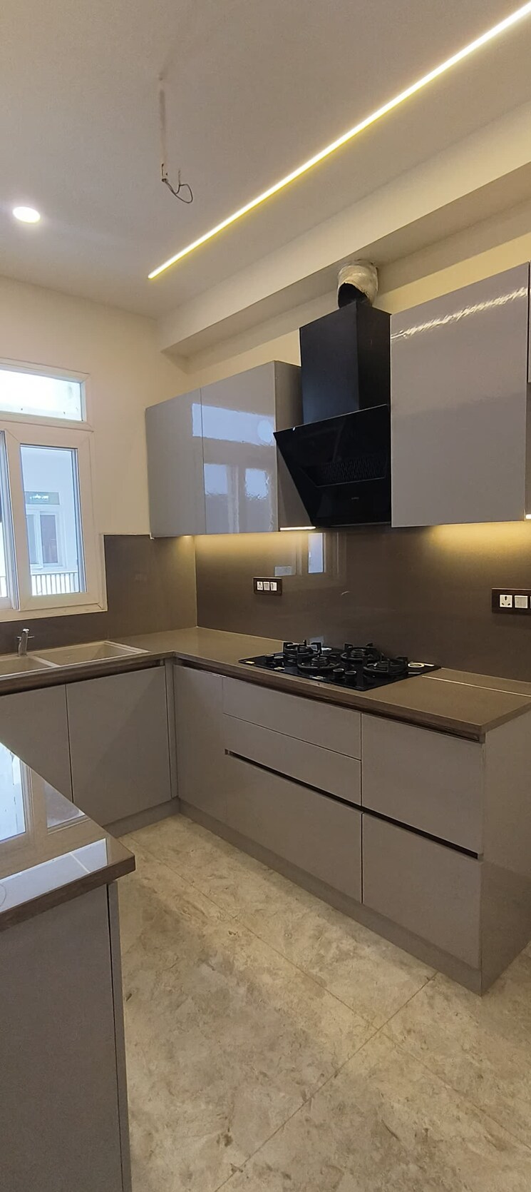 Kitchen, ansal-api-esencia 4 Bedroom 300 Sq.Ft. Builder Floor In Sector 67 Gurgaon 9558343