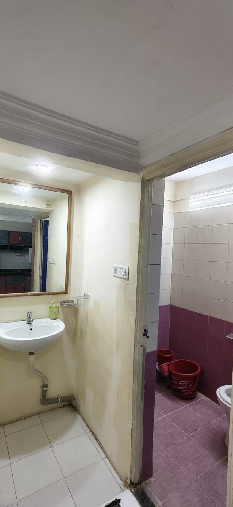 Bathroom, wadgaon sheri 2 Bedroom 1100 Sq.Ft. Apartment In Wadgaon Sheri Pune 9558390