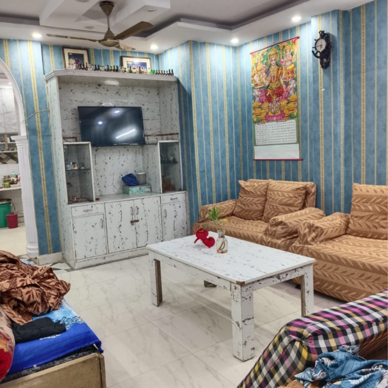Living Room, malviya nagar 2 Bedroom 900 Sq.Ft. Builder Floor In Malviya Nagar Delhi 9558399