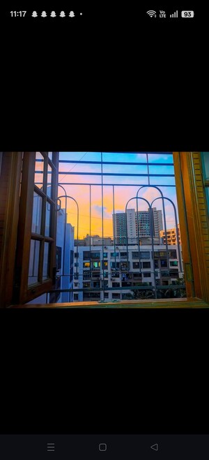 Balcony in 1 BHK Apartment at Nisarg CHS Goregaon East, Goregaon East – for Rent