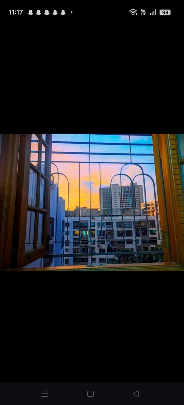 Balcony in 1 BHK Apartment at Nisarg CHS Goregaon East, Goregaon East – for Rent