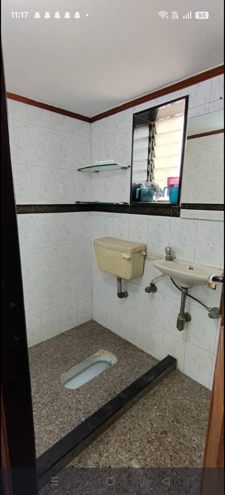 Bathroom, nisarg-chs-goregaon-east 1 Bedroom 650 Sq.Ft. Apartment In Goregaon East Mumbai 9558406