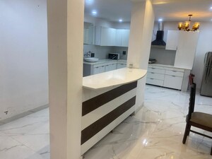 Bathroom in 3 BHK Apartment at Patiala Road – for Rent